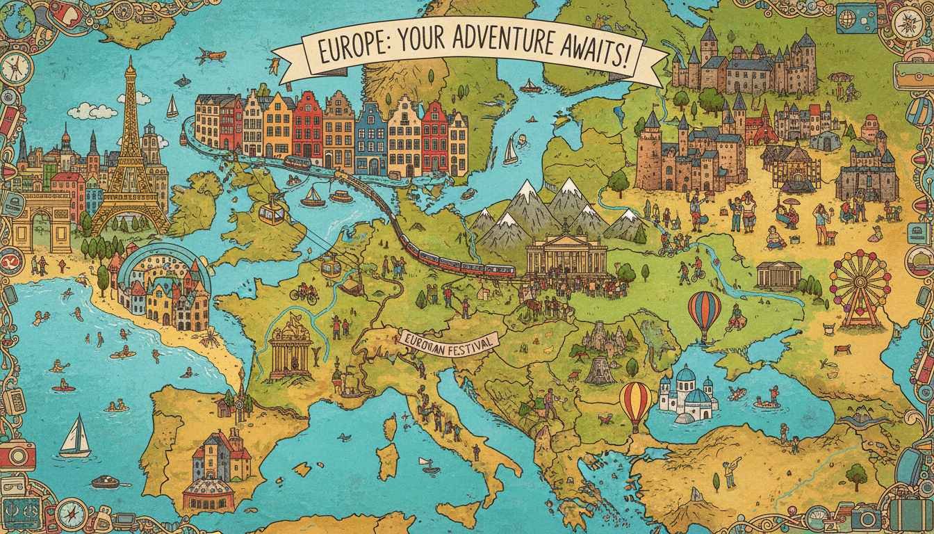 most fun places to visit in europe