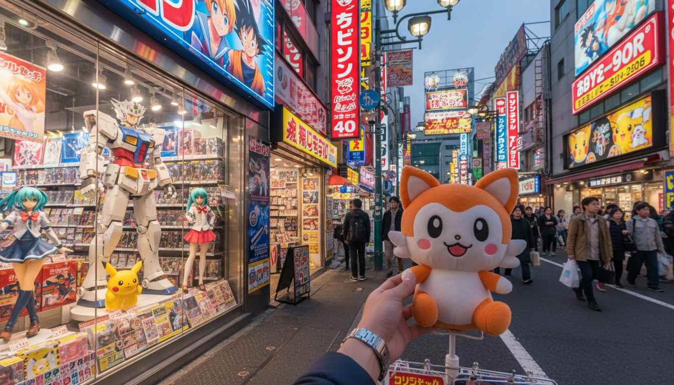 best places to visit in japan for anime