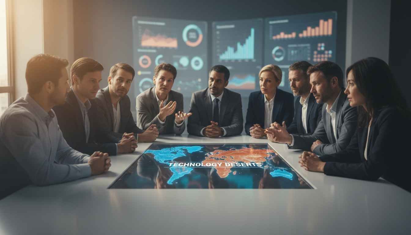 what technology deserts