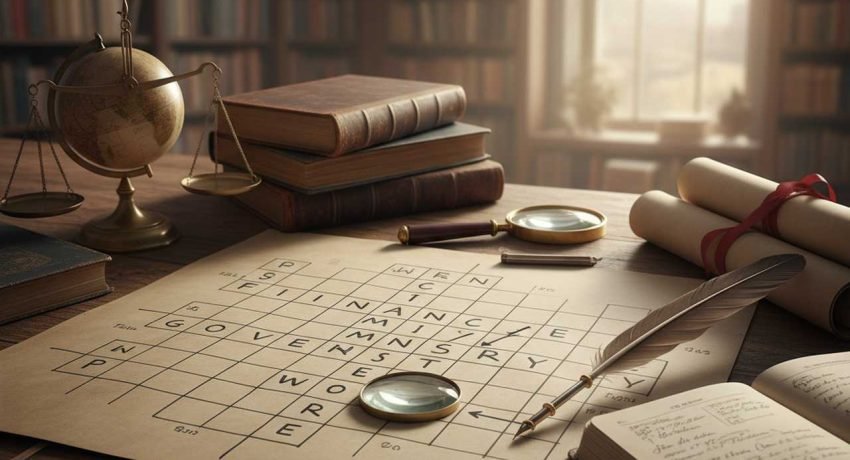 Finance Ministry Crossword Clue