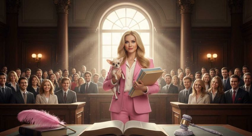 la mirada legally blonde